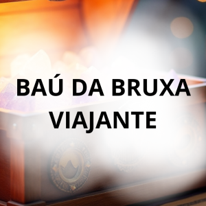 Baú da Bruxa Viajante Amor – Seu Tesouro Mágico Personalizado!