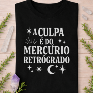 Camiseta Mercúrio Retrógrado