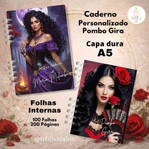 Caderno Pombo Gira Personalizado