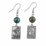 Par de brincos Tarot
