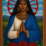 Toalhas para Leitura de Oráculos ou Altar Ritualístico – Tecido Oxford Santa Sara