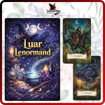 Luar Lenormand - 36 cartas - Lenormand das Bruxas