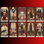 Baphominho Lenormand - 36 Cartas