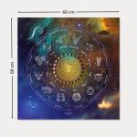 Toalha Witcharts Mandala Astrológica Zodíaco